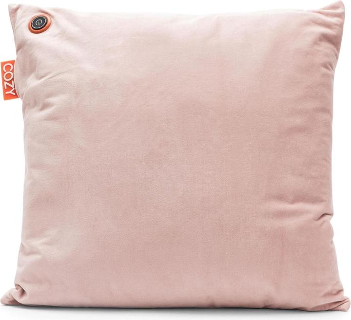 Actual product image Bodi-Tek Heating pad Cozy Una velvet battery-operated, light pink (45 x 45 cm)