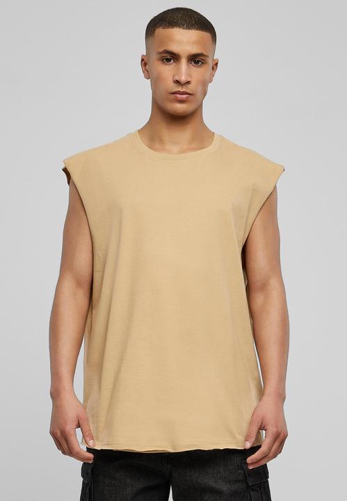 Actual product image Urban Classics Open Edge Sleeveless Tee (M)