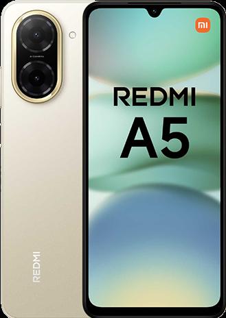 Image du produit Xiaomi Redmi A5 4G (128 Go, Or Sandy, 6.88", Double SIM, 32 Mpx, 4G)