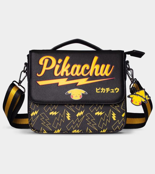 Difuzed Pokemon sac à bandoulière en cuir PU portable Pikachu