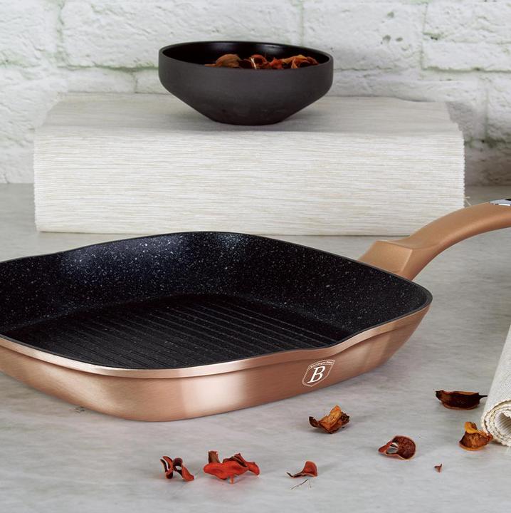 Produktbild BerlingerHaus Grill BH-1521 (28 cm, Grillpfanne, Aluminium)