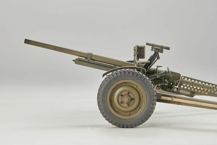 Produktbild RocHobby Anhänger Panzerabwehrgeschütz M3 1:6 (RTR Ready-to-Run)