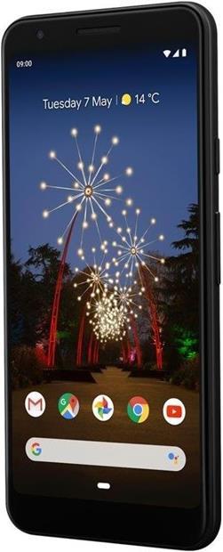 Actual product image Google Pixel 3a (64 GB, Just Black, 5.60", Single SIM, 12.20 Mpx, 4G)