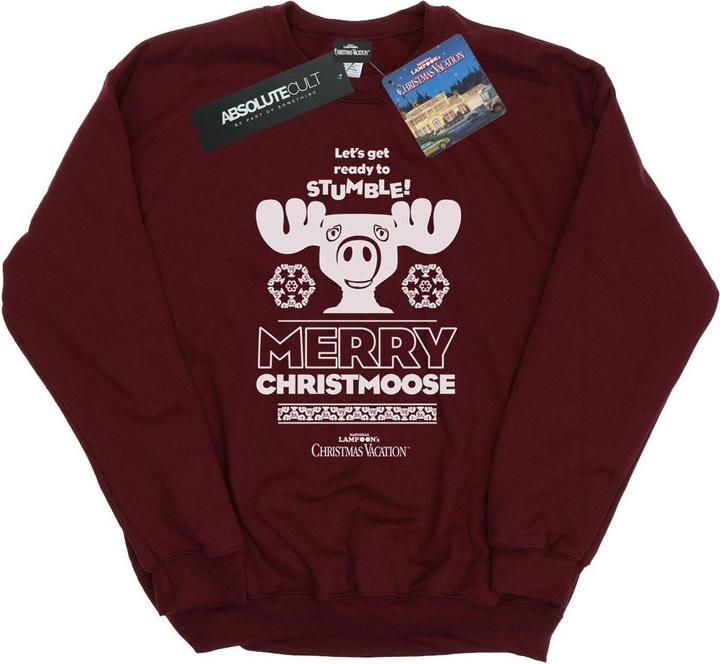 National Lampoon´s Vacation National Lampoon's Christmas Vacation Merry Christmoose Sweatshirt (XL)
