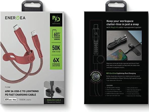 Produktbild Energea Kabel USB-C auf Lightning (1.50 m, USB 3.2 Gen 1)