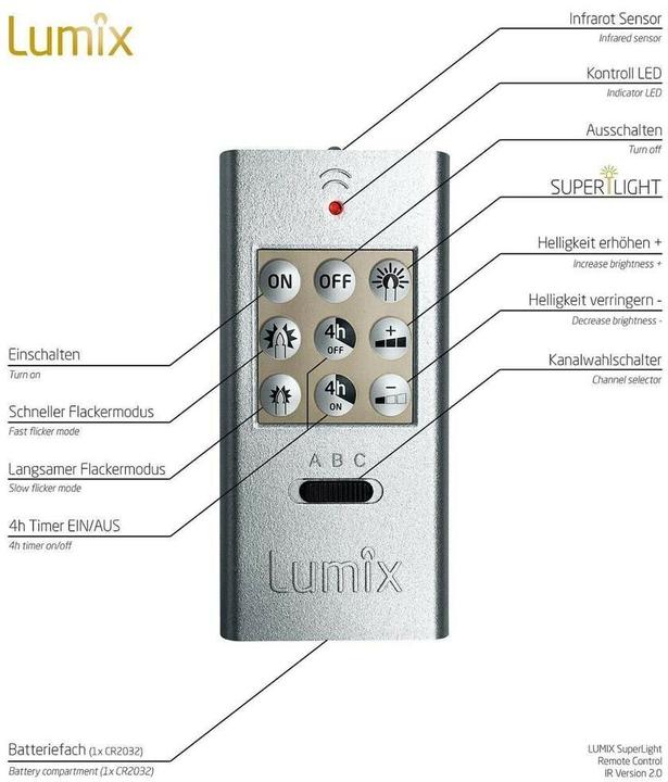 Produktbild Krinner Lumix SuperLight met.gold 12St (1 x)
