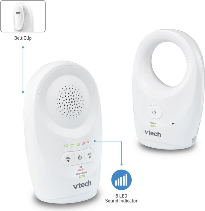 Actual product image VTech DM1111 (Baby Monitor Audio, 460 m)