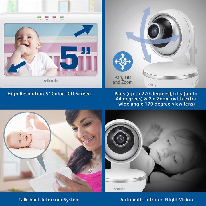 Produktbild VTech VM5261 (Babyphone mit Kamera, 300 m)