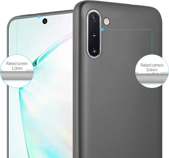 Actual product image Cadorabo TPU Matt Metallic Cover (Samsung Galaxy Note 10)