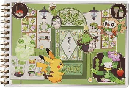 Pokémon A5 ring notebook Café Poltchageist (A5)