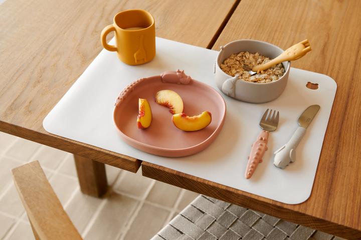 Actual product image Liewood Children's Tableware Set Kine Tuscany rose mix