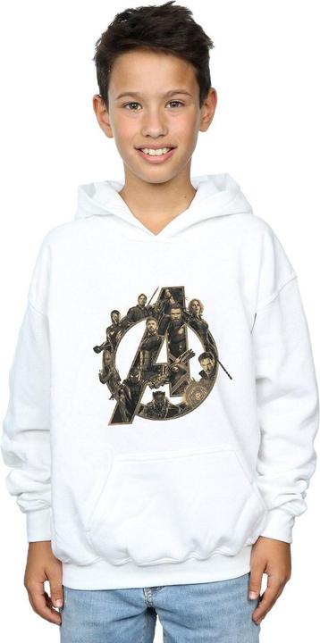 Image du produit - Sweat à capuche AVENGERS INFINITY WAR LOGO - Garçon (128)