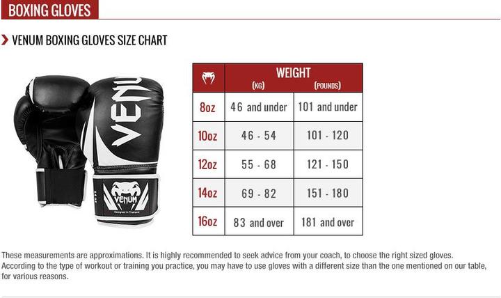 Immagine prodotto Venum 'IMPACT' BOXING GLOVES 10OZ (10 OZ, 10)