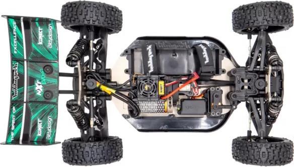 Produktbild Hobbytech Buggy Spirit NXT EVO V2 4S Gelb, ARTR, 1:8 (ARR Almost-Ready-to-Race)