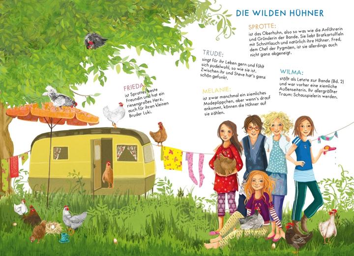 Immagine prodotto Die Wilden Hühner und das Glück der Erde (Tedesco, Imbuto Cornelia, 2019)