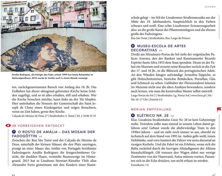 Produktbild MERIAN Reiseführer Lissabon (Deutsch, Simone Klein, 2020)