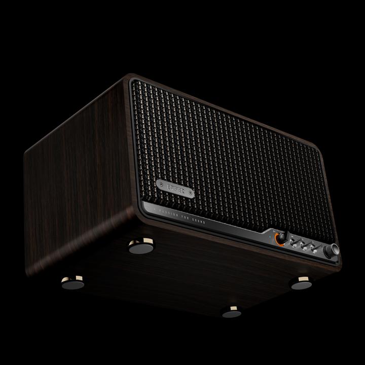 Actual product image Edifier S300 Bluetooth Speaker - black walnut