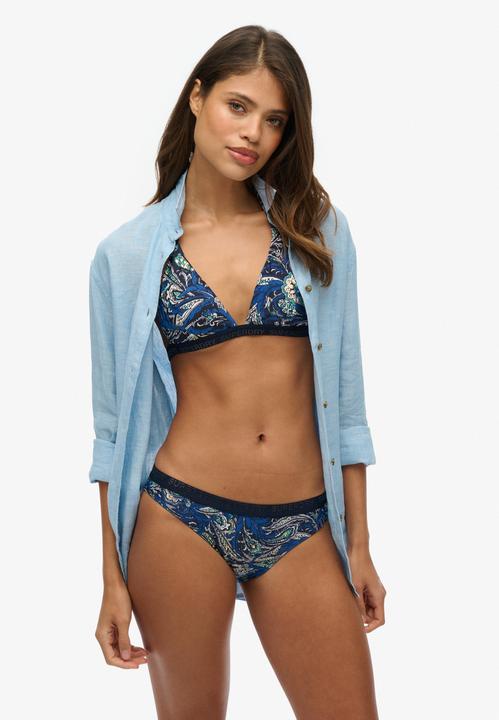 Actual product image Superdry Print Triangle Bikini Top (10)