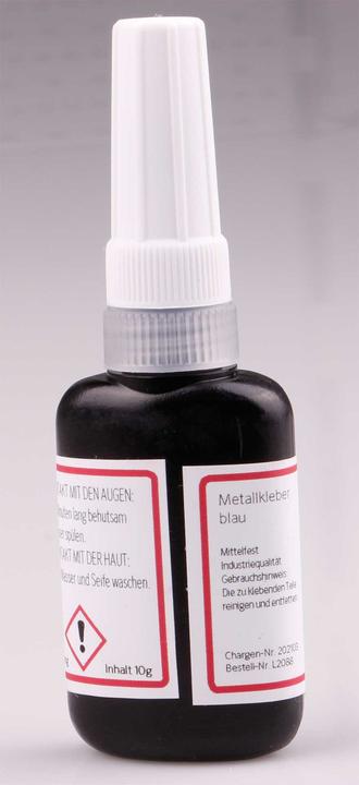 Produktbild Modellbau Lindinger schraubensicherung 10g blau mittelfest (10 g)