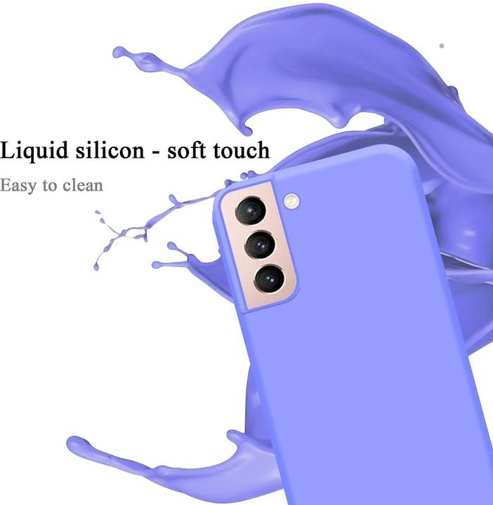 Actual product image Cadorabo TPU Liquid Silicone Case Cover (Samsung Galaxy S21 5G)