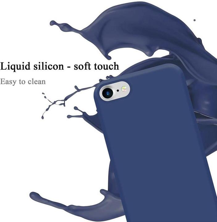 Actual product image Cadorabo TPU Liquid Silicone Case Cover (Apple iPhone SE (2nd Gen), Apple iPhone 7)