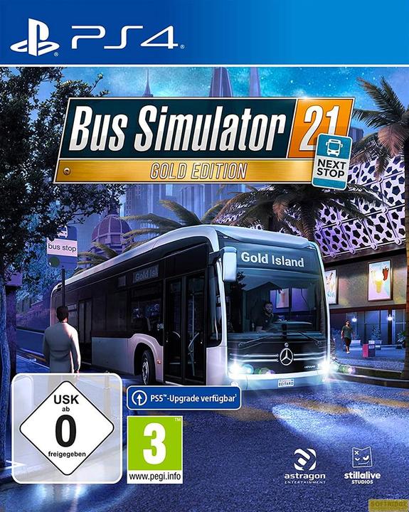 Produktbild astragon Bus Simulator 21: Next Stop -- Gold Edition (PS4)