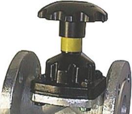 Actual product image GPA Saunders Membranv. 80mm - M/300 Membran Galv/lak.