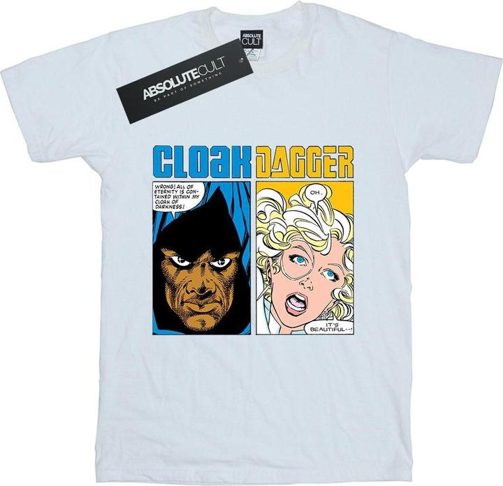 Cloak And Dagger Comic Panels TShirt (XXL)