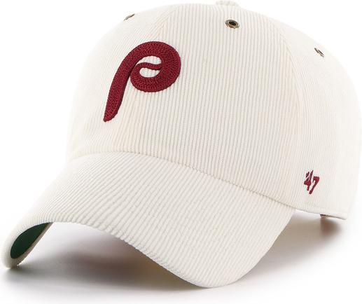 47 Brand Phillie Baseballcap MLB Thincord Cleanup (One Size)