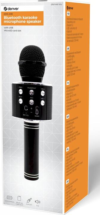 Actual product image Denver KMS-20B BT Micro w. Speaker black