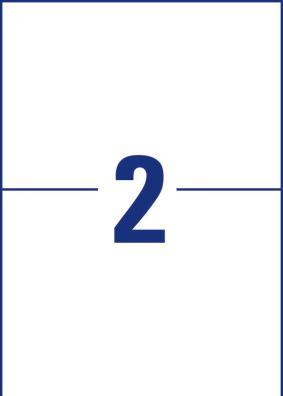 Immagine prodotto Avery AVZ L8012-10 Etichette antimicrobiche 210x148 mm trasparenti