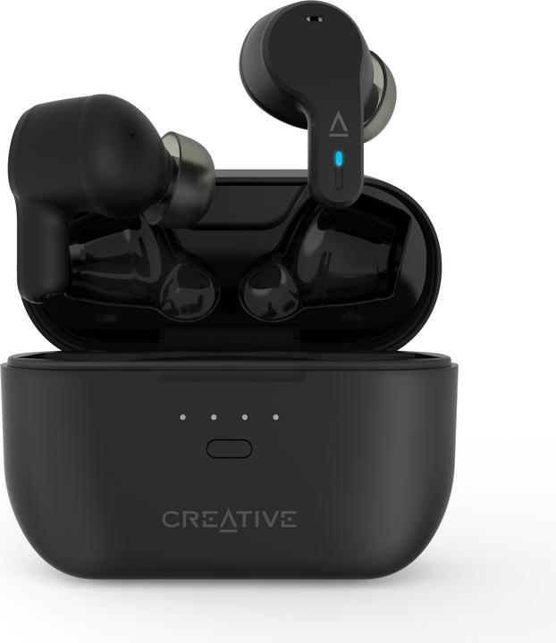 Produktbild Creative Zen Air Pro (schwarz, Bluetooth, USB-C) (ANC, 33 h, Kabellos)