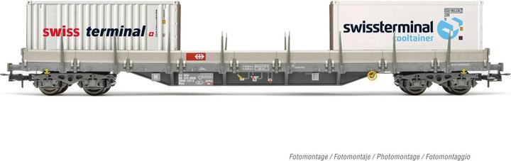 Hornby SBB stake car with 2x20 Swissterminal Ep.V (Track H0)