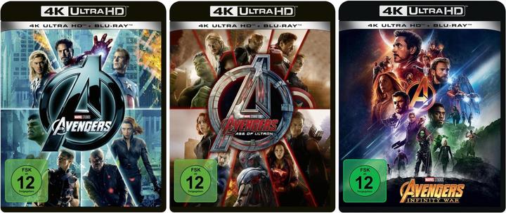 Image du produit Disney Interactive Studios Avengers : Infinity War (Blu-ray 4k, 2018, Allemand, Anglais)