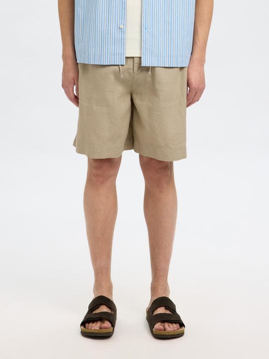 Actual product image Selected Homme Loose Fit Shorts aus Leinengemisch (S)