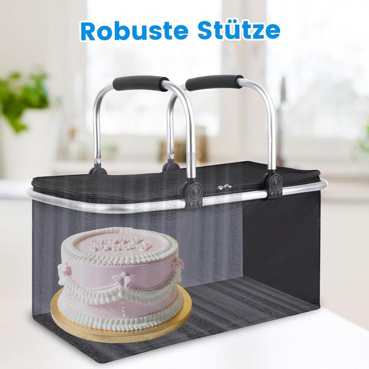 Actual product image Aokley Isolierter Picknick- und Einkaufskorb