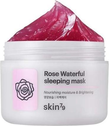 Immagine prodotto Skin79 Rose Waterfull Sleeping Mask Maschera illuminante ed esfoliante per tutta la notte 100Ml (100 ml)