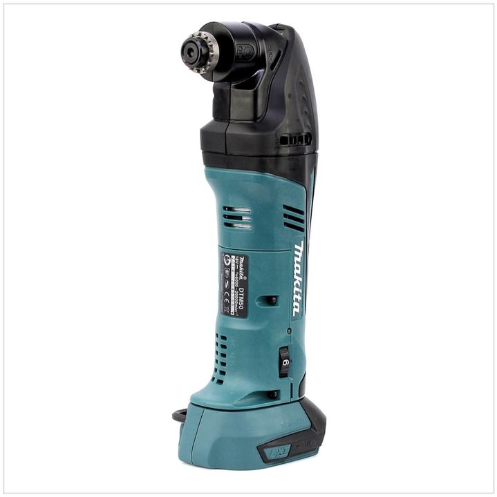 Actual product image Makita DTM 51 RT1J Cordless Multi Tool 18V + 2x Batteries BL 1850 B 5.0 Ah Li-Ion + 1x Charger DC18R