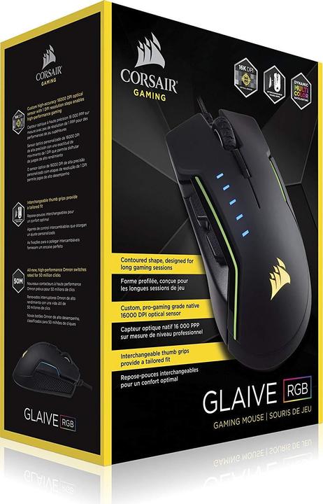 Immagine prodotto Corsair Glaive RGB (Cablato)