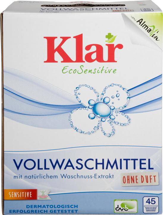 Produktbild Klar Vollwaschmittel (45 Waschgänge, Waschpulver)