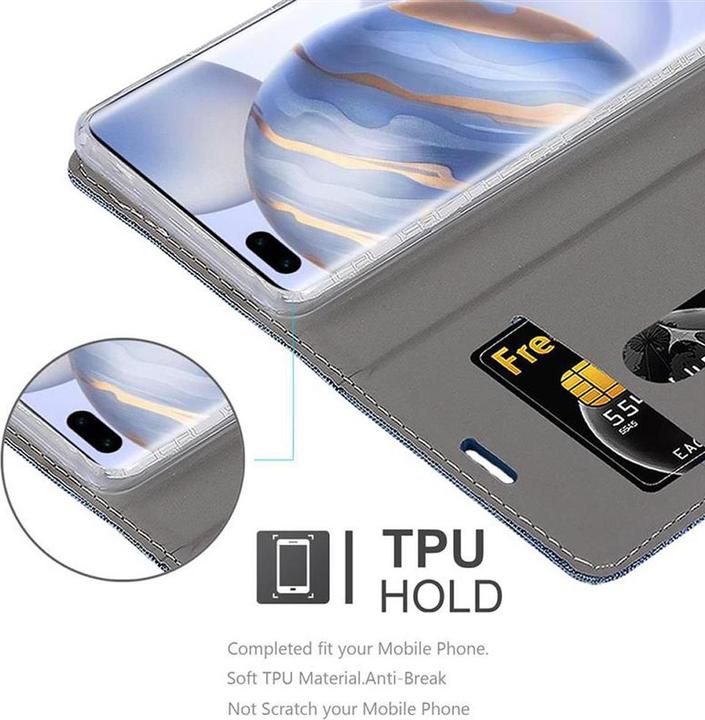 Produktbild Cadorabo Book Jeans Optik Cover (Honor 30 Pro)