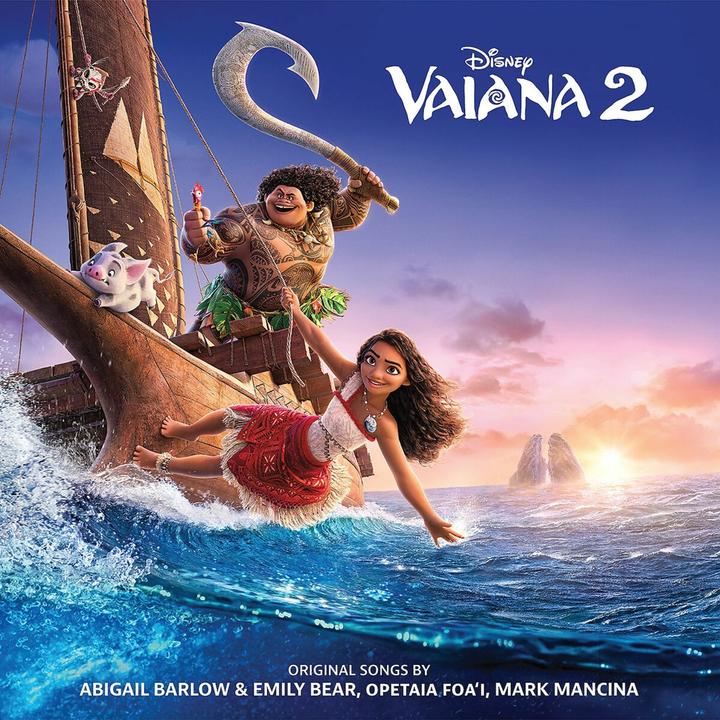 Actual product image Vaiana 2 Soundtrack (englische Vers.) (Abigail/Bear, Barlow, Operaiaetal, Emily/Foa'i, English)