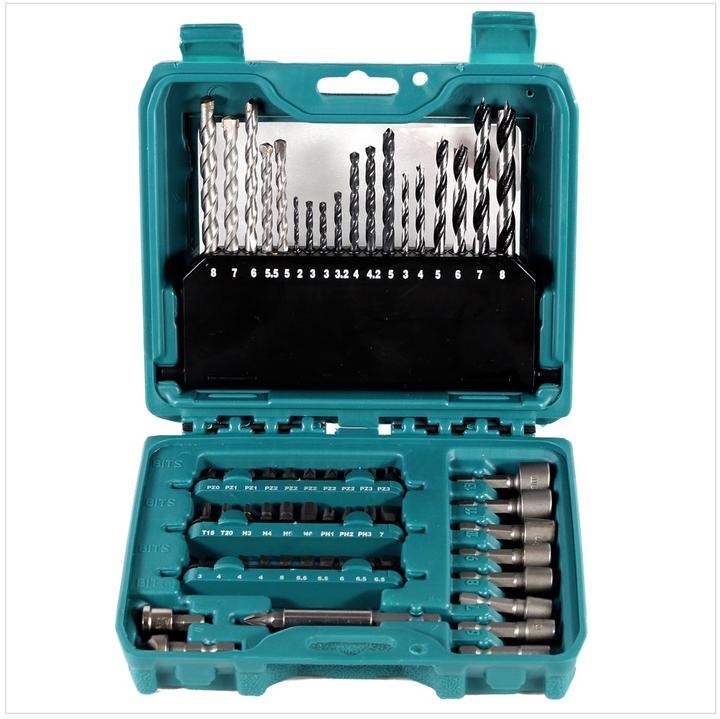 Image du produit Makita DHP 458 RFJ 18 V Perceuse-Visseuse à Percussion Compacte sans fil avec boîtier Makpac + 2x Ba (Fonctionnement sur batterie)