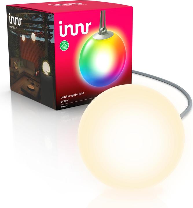 Innr outdoor globe light 370lm single globe - ogl 130 cg (370 lm, IP65)