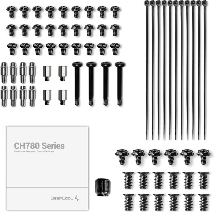 Actual product image Deepcool CH780 WH (mATX, ATX, Mini-ATX, E-ATX)