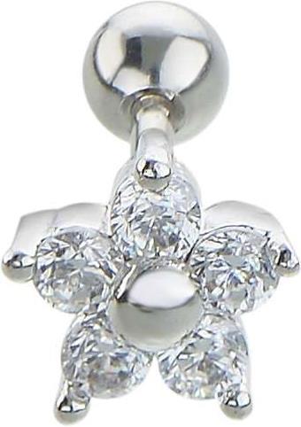 Bijouteria Ohrpiercing (Edelstahl, Kristall)