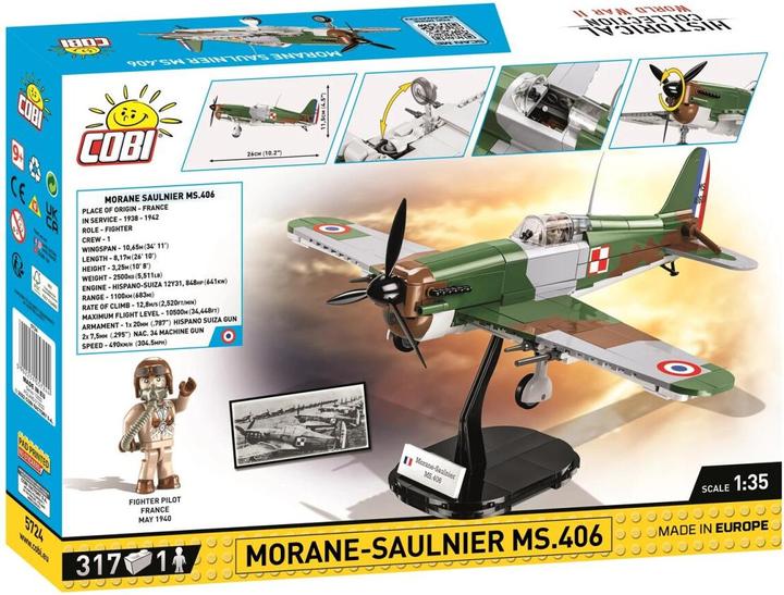 Produktbild Cobi Morane Saulnier MS.406