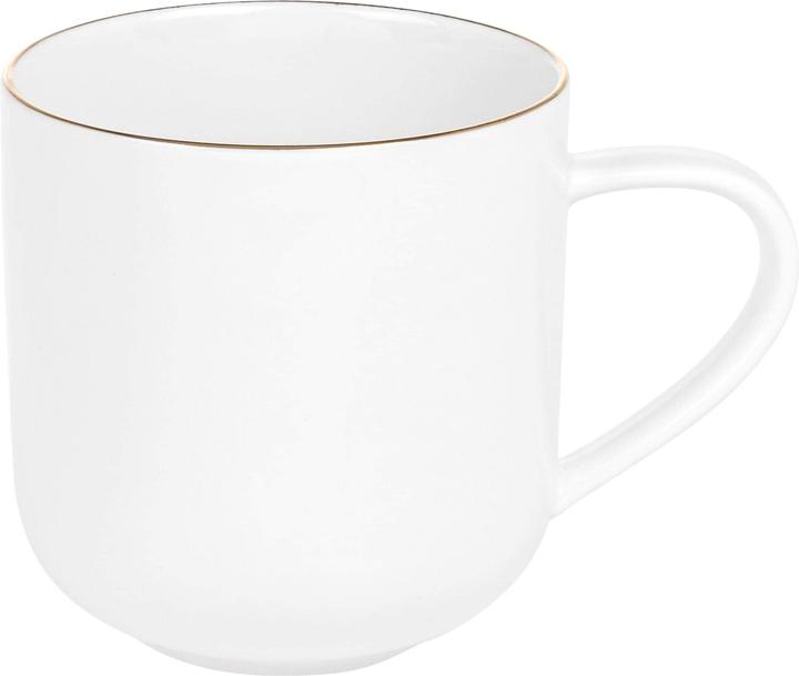 Image du produit Furber Tasse 400 ml, 6 pièces, blanc/or (400 ml, 6 x)