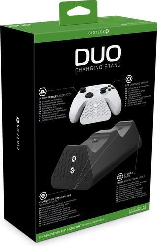 Actual product image Gioteck Duo Charging Stand (Xbox Series S, Xbox One S, Xbox Series X)