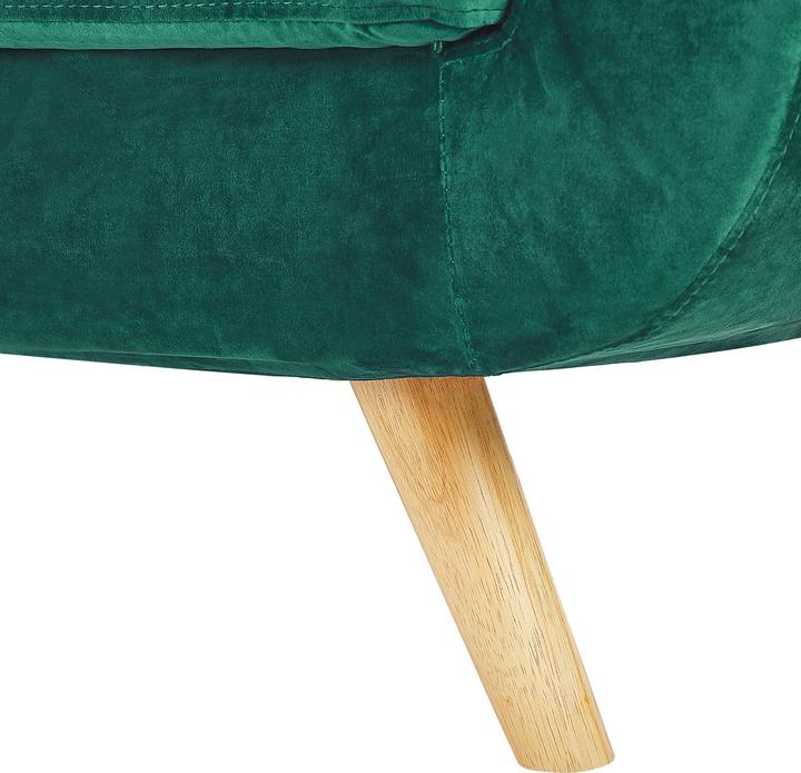 Produktbild Beliani Sofabezug für 2-Sitzer BERNES Samtstoff grün (2-Sitzer)
